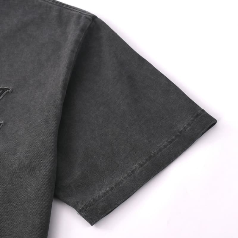 Applique Embroidered T-shirt