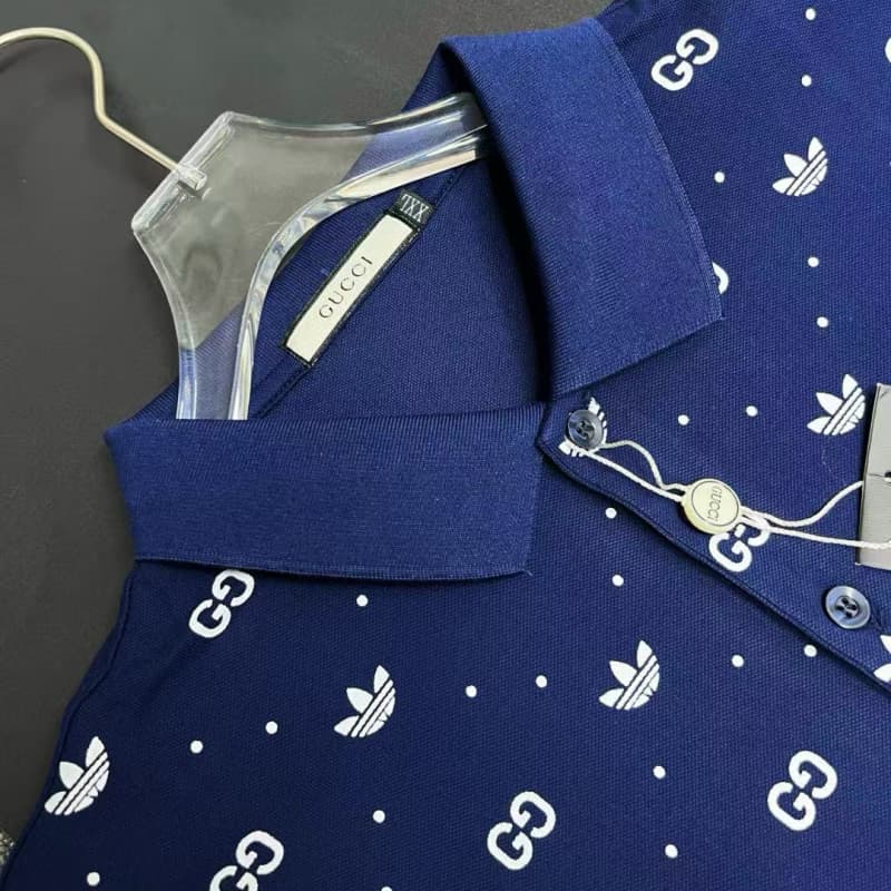 All-Over Pattern Polo shirt