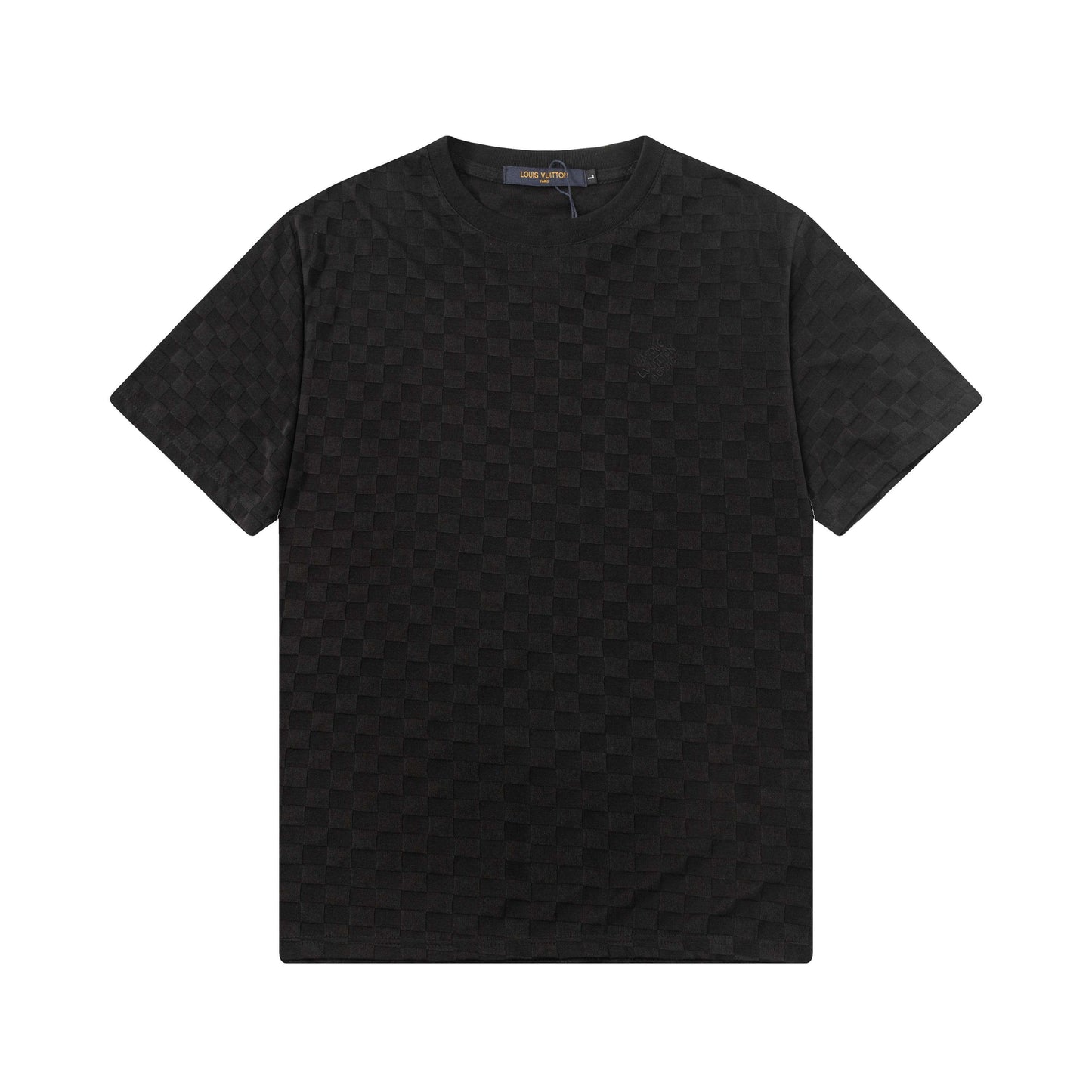 T-Shirt mit Gittermuster