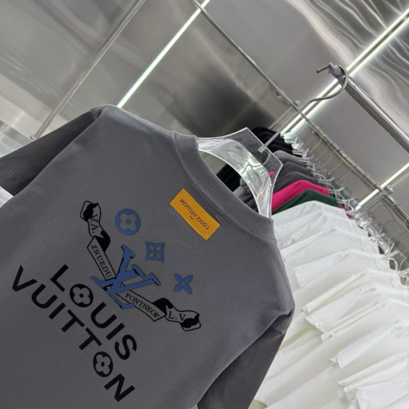 New Flocked Print T-Shirt