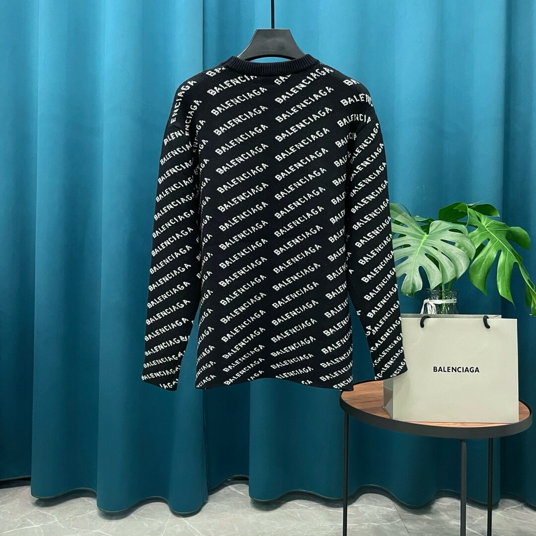All-Over Jacquard Sweater