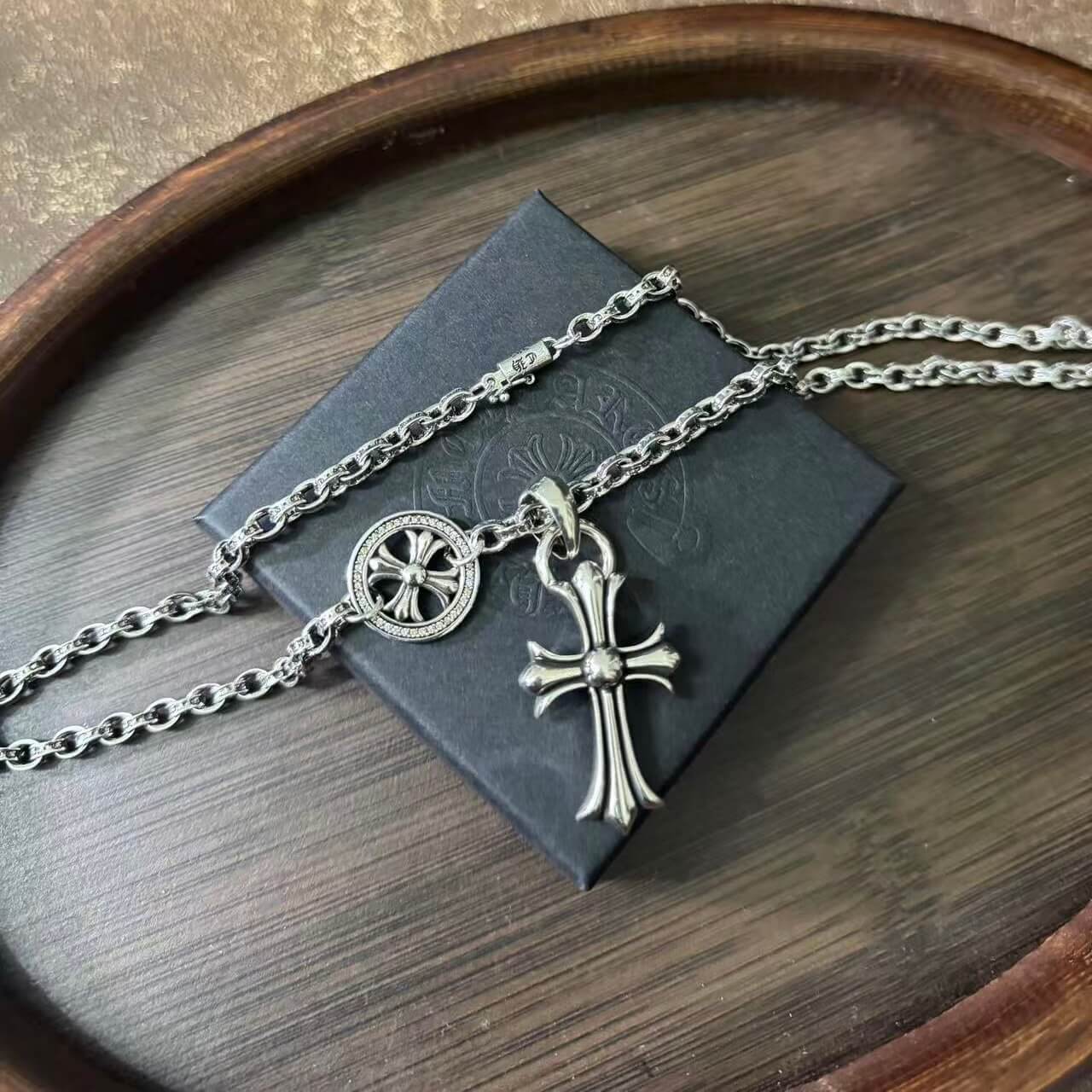 Chic Street Style Cross Necklace
