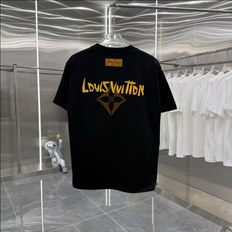 Classic Flock & Emboss Graphic T-shirt