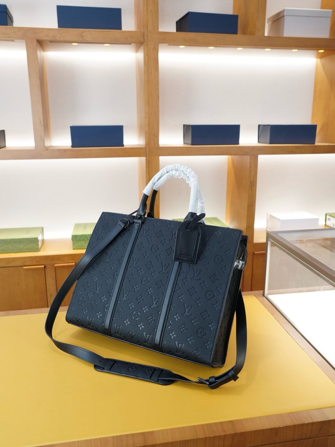 Textured Jacquard Handbag
