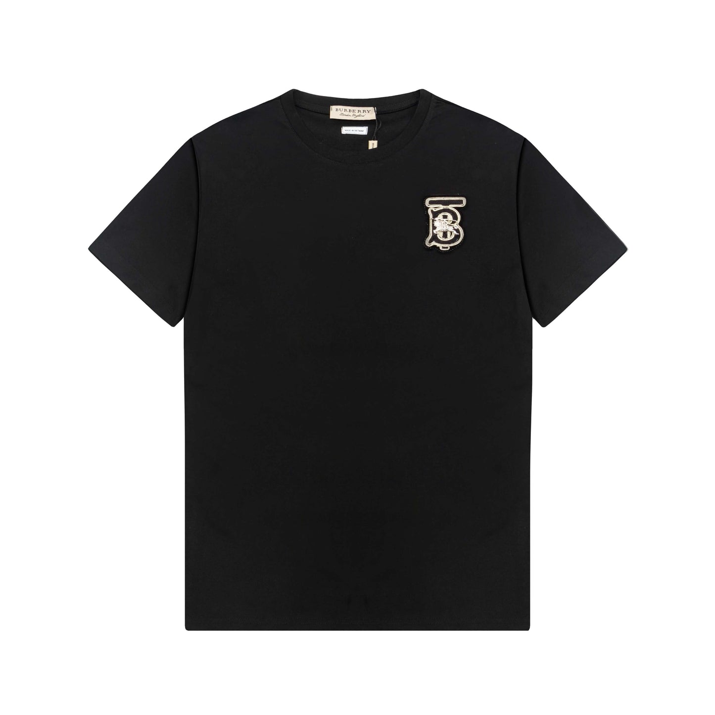 T-shirt à motif de broderie classique