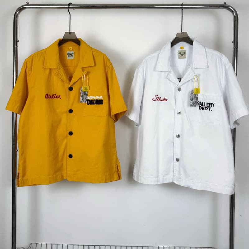 2025 White Embroidered Denim T-Shirt