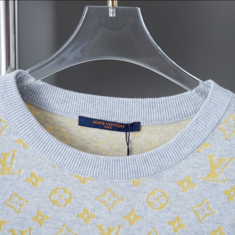 2025 New Jacquard All-Over Knit T-shirt
