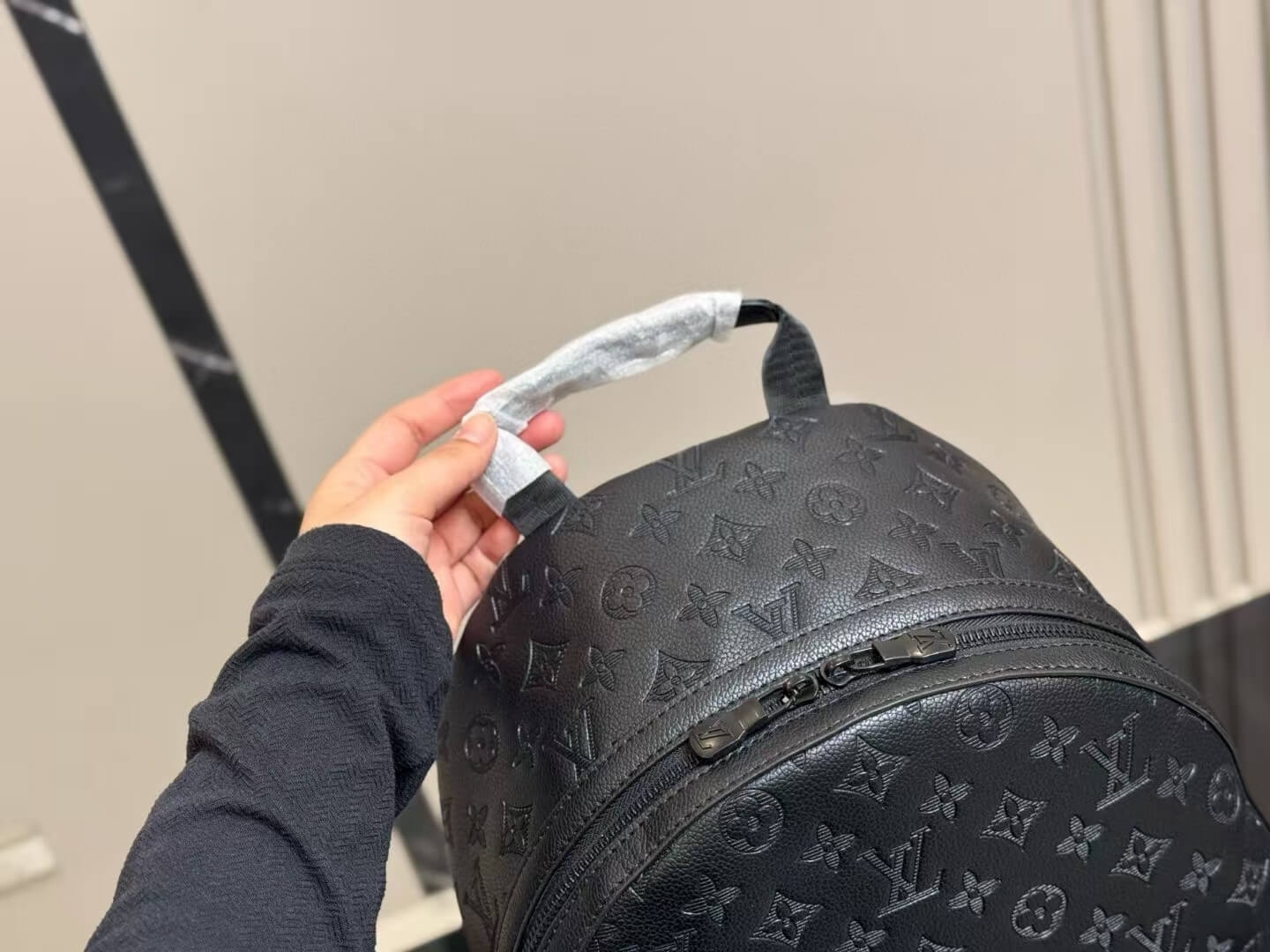 All-over Jacquard Backpack