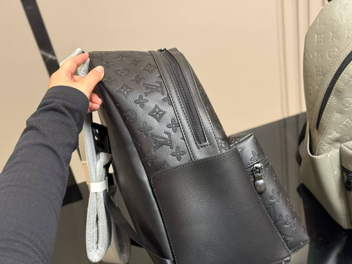 All-over Jacquard Backpack