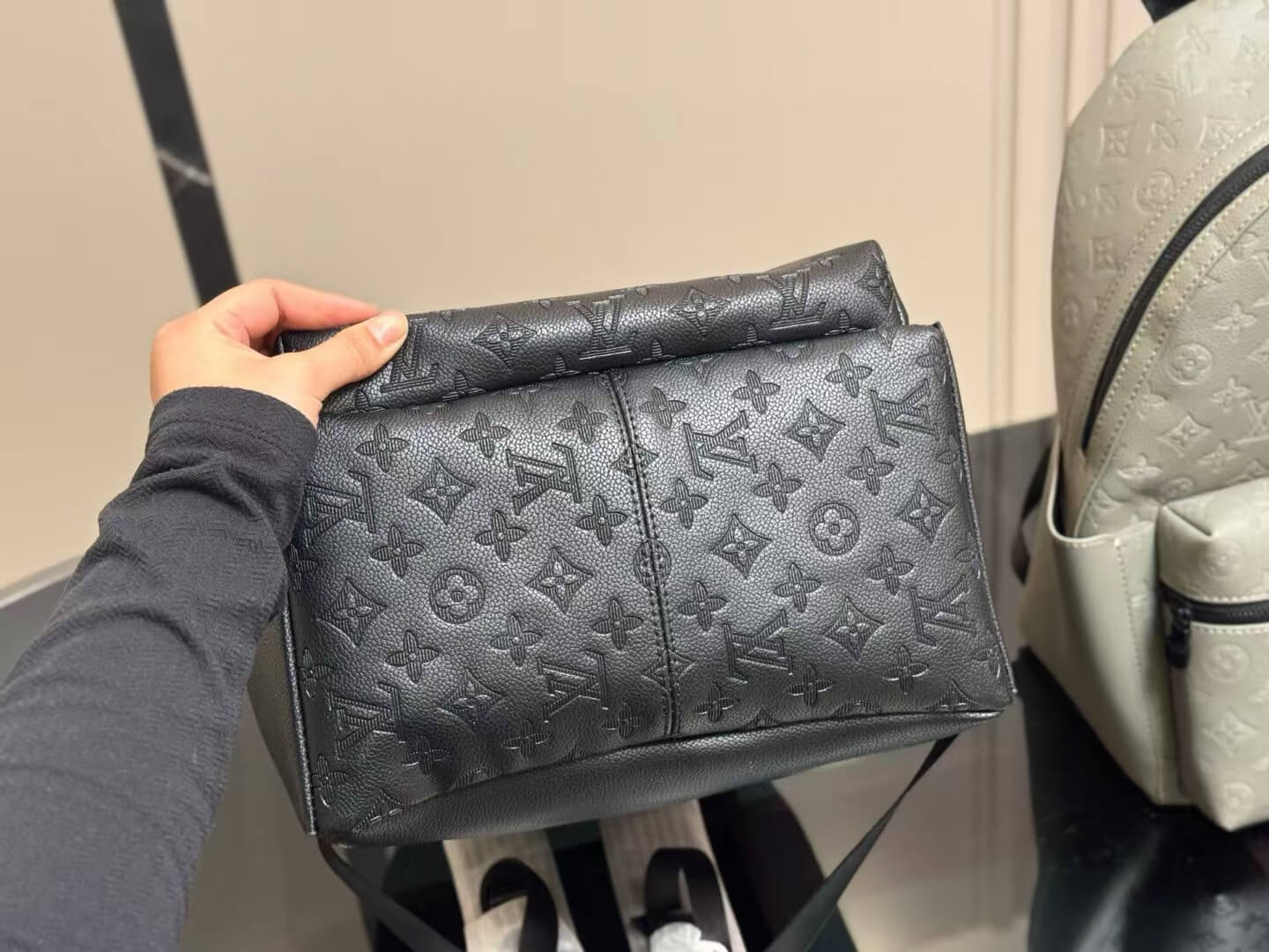 All-over Jacquard Backpack