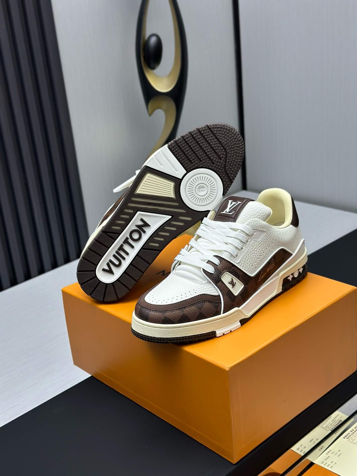 New Plaid Design Sneaker