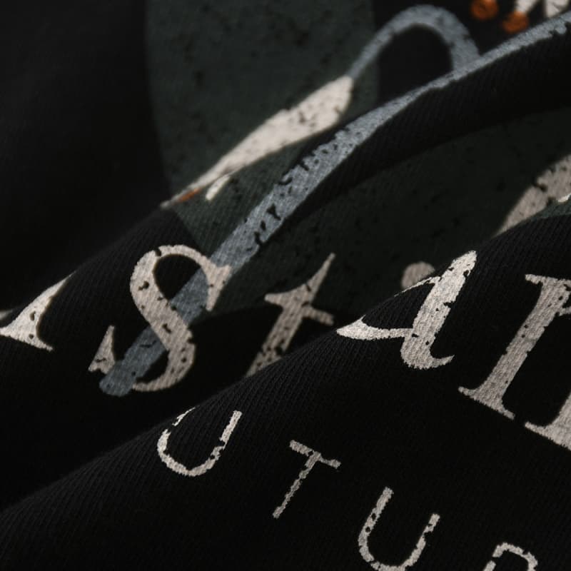 Washed Distressed Graphic T-shirt