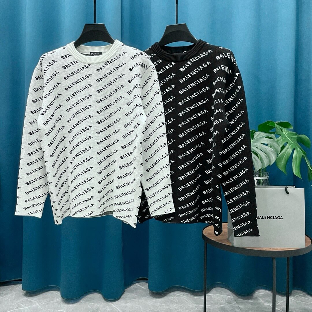 All-Over Jacquard Sweater
