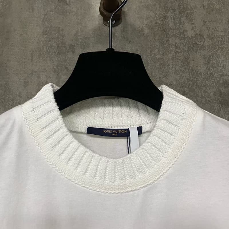 2025 New Knit Embroidery T-Shirt