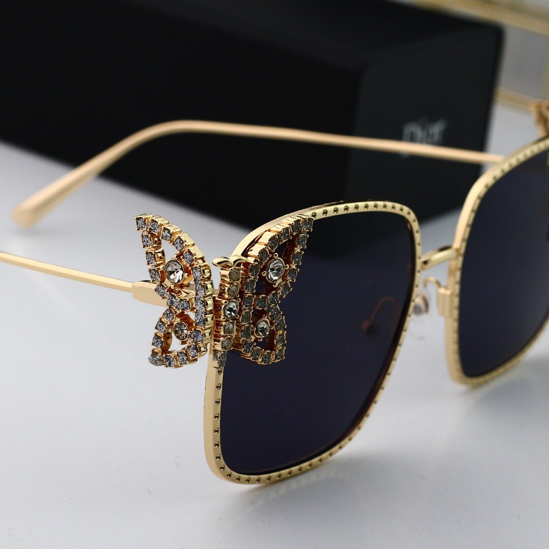 Catwalk Metal Butterfly Sunglasses