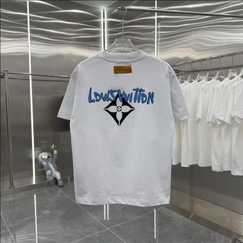 Classic Flock & Emboss Graphic T-shirt