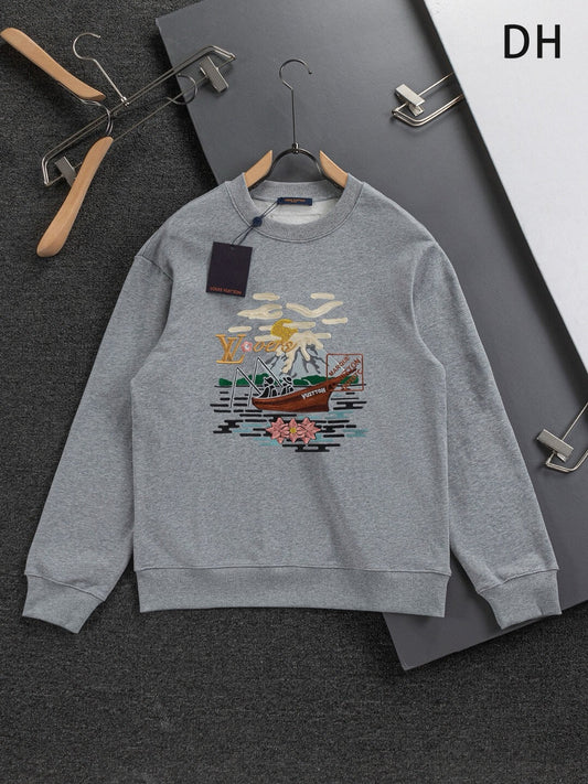 Sunset Embroidered Sweatshirt