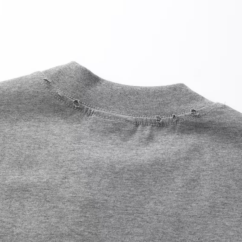Appliqué Distressed Vintage T-Shirt