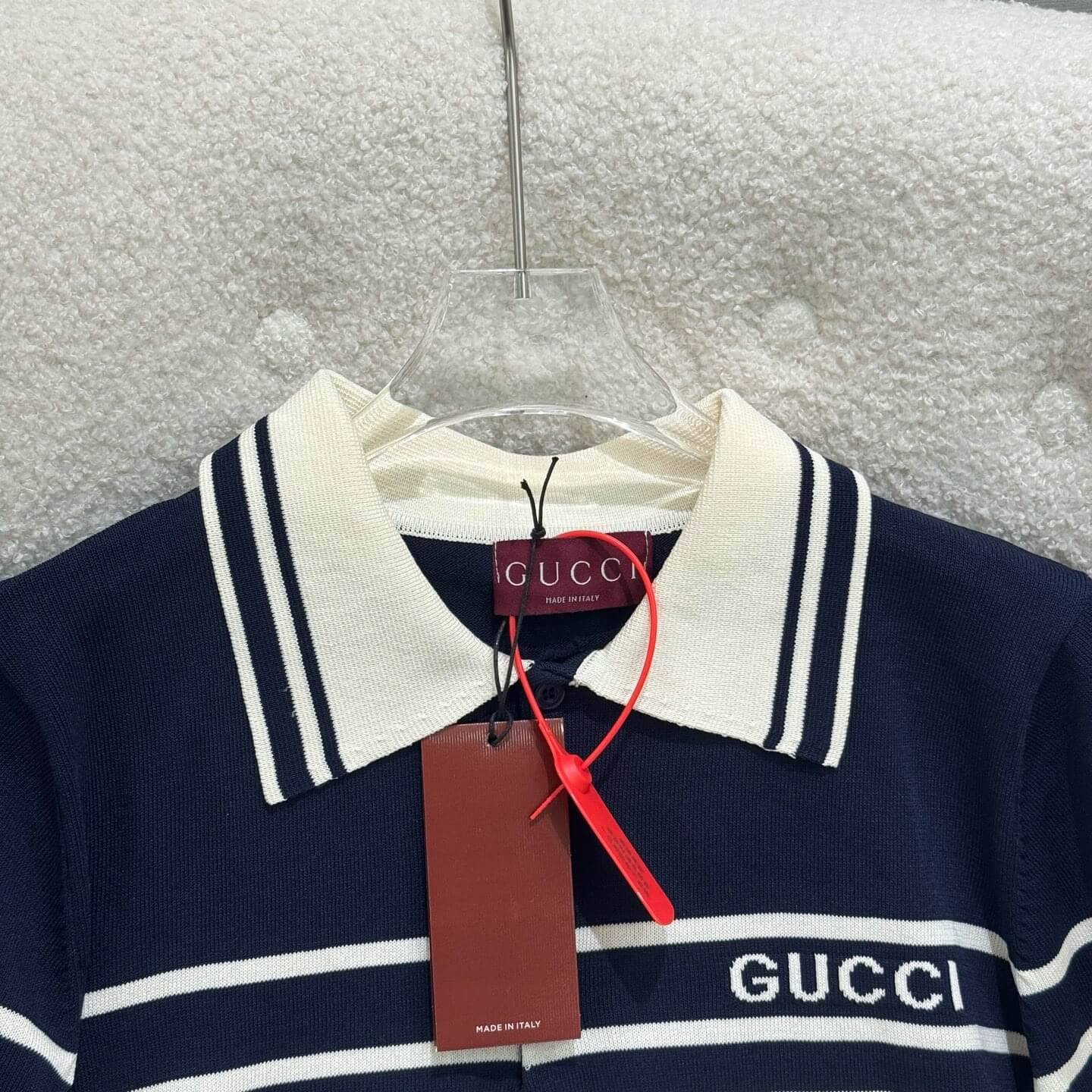 Striped Colorblock Knit T-shirt