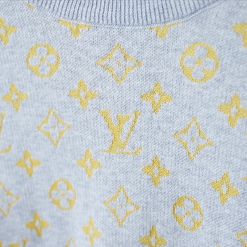 2025 New Jacquard All-Over Knit T-shirt