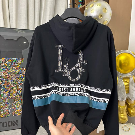 Bee Patch Embroidery 3D Embossed Hoodie