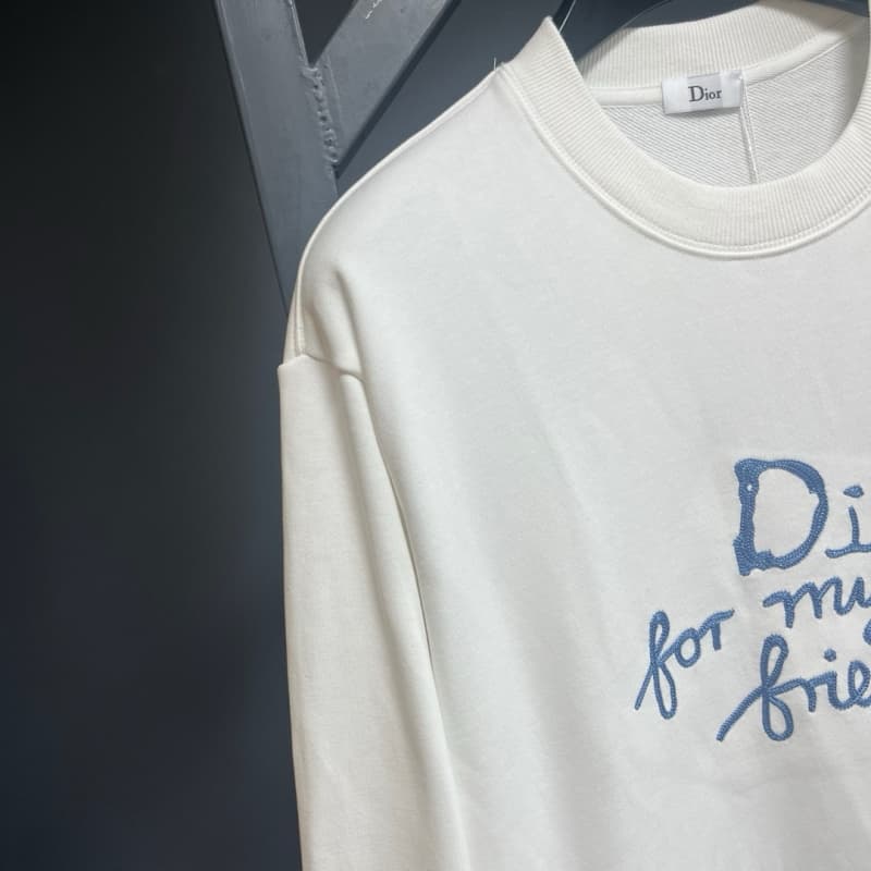 Thousand-Stitch Embroidery Couple Sweatshirt