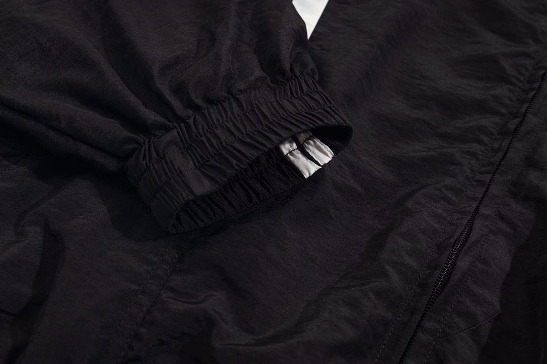 Colorblock Striped Jacket