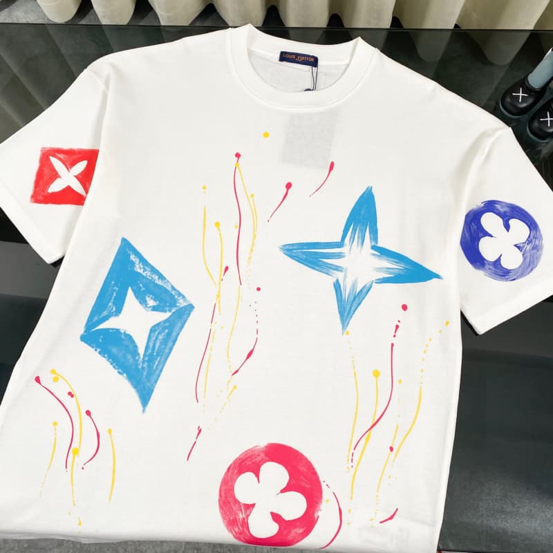 2025 Dopamine Color Graffiti T-Shirt