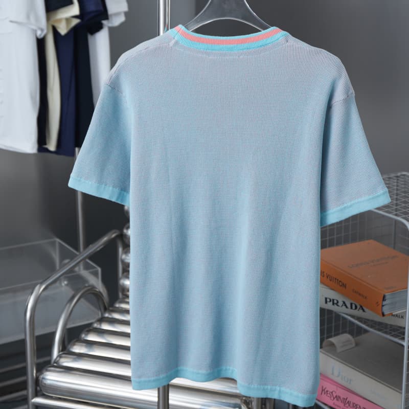 2025 New Dolphin Jacquard Knit T-shirt