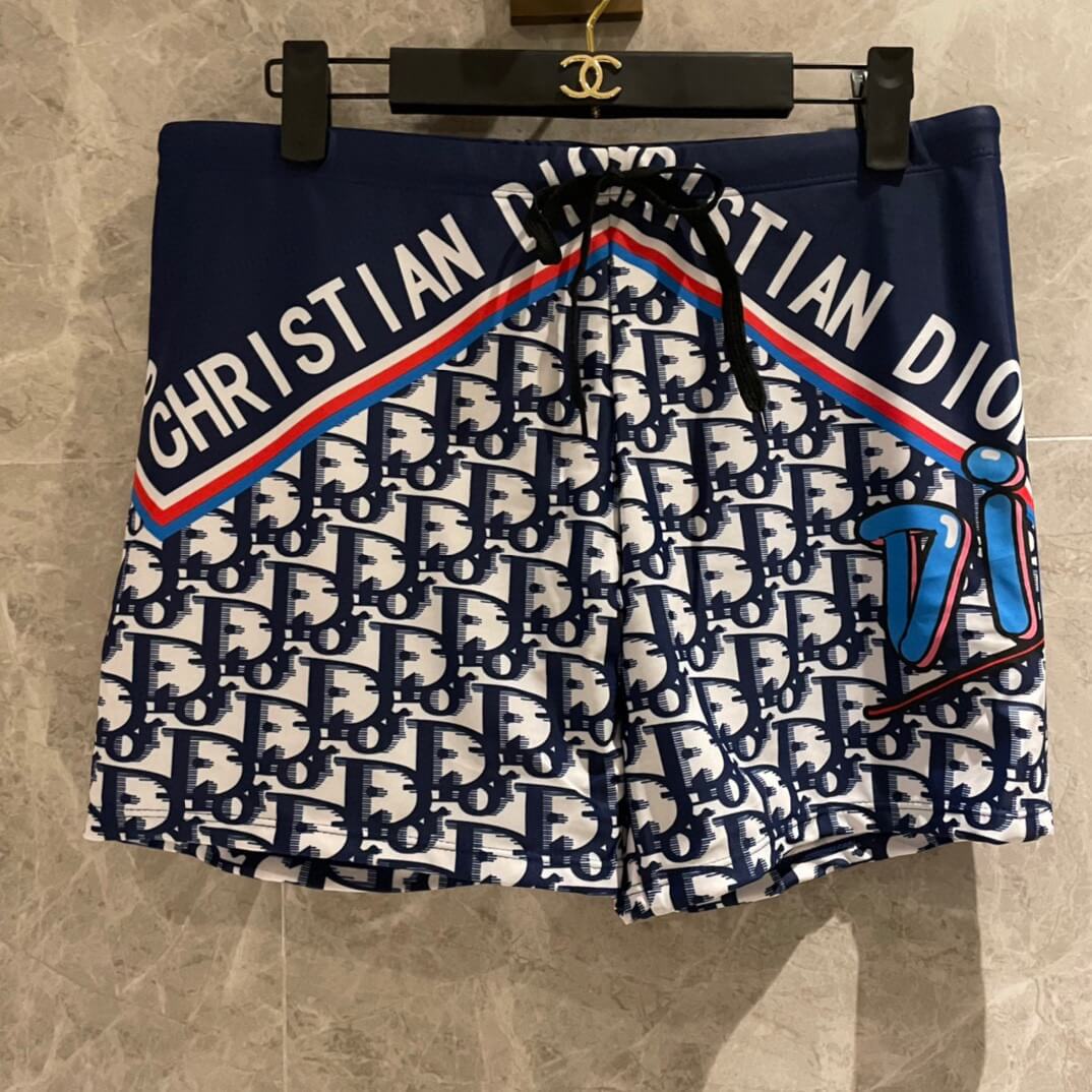 Panel Design Swim Trunks