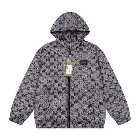 Classic All-Over Double-G Down Jacket