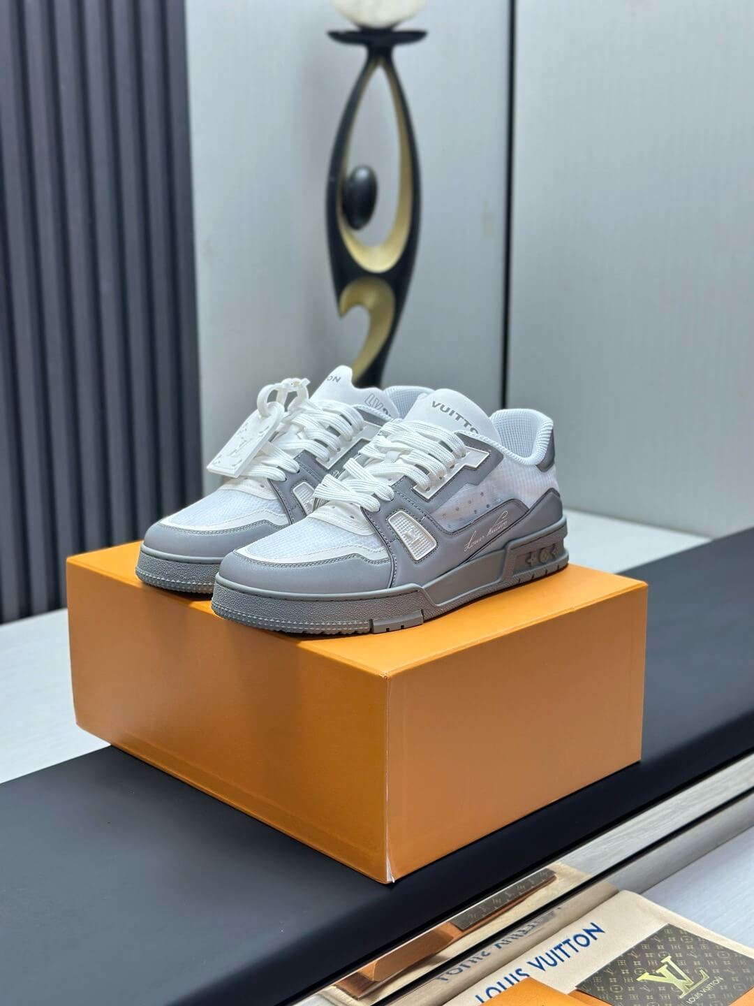 Trendy Cement Gray Sneaker