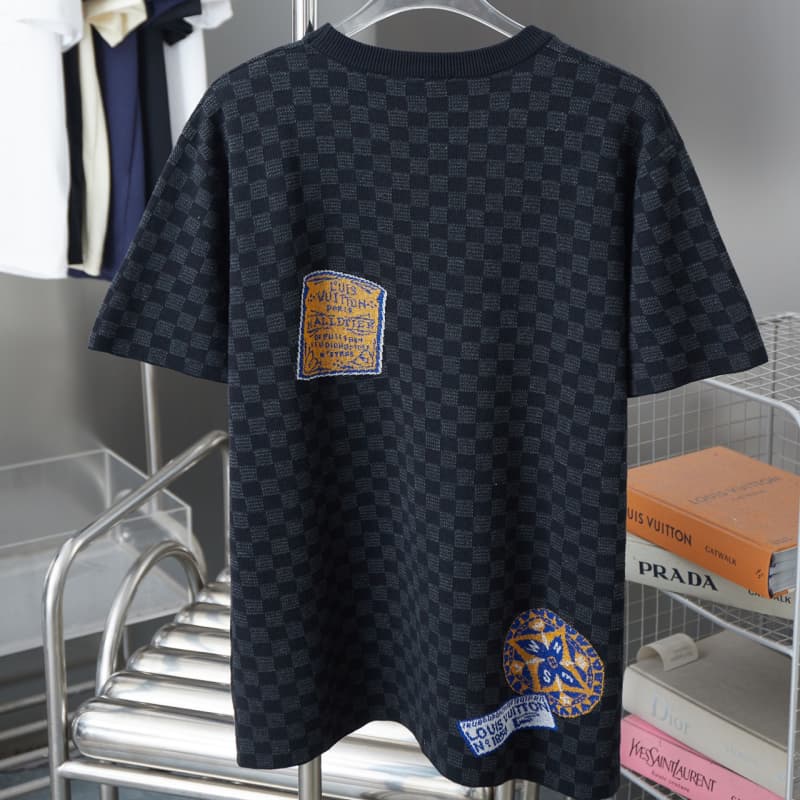 2025 New Classic 'Plaid' Knit T-shirt