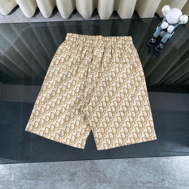 2025 New Beige Jacquard All-Over Print T-shirt