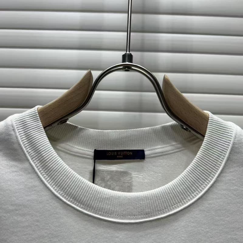 Black and White Exquisite Embroidered Sweatshirt