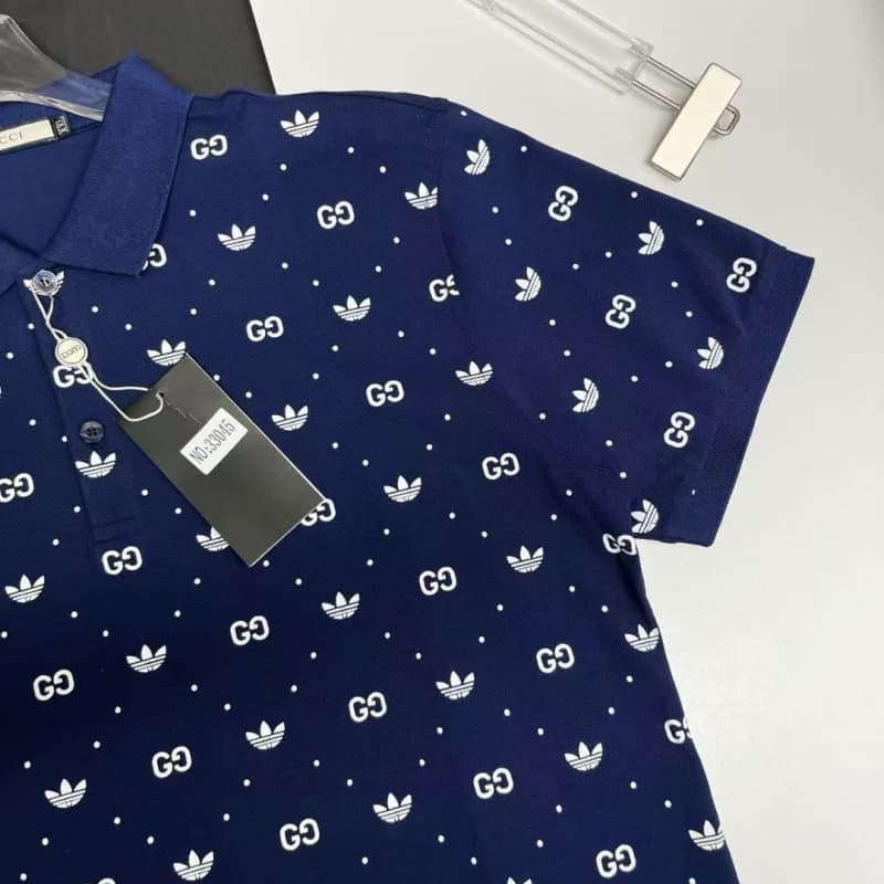 All-Over Pattern Polo shirt