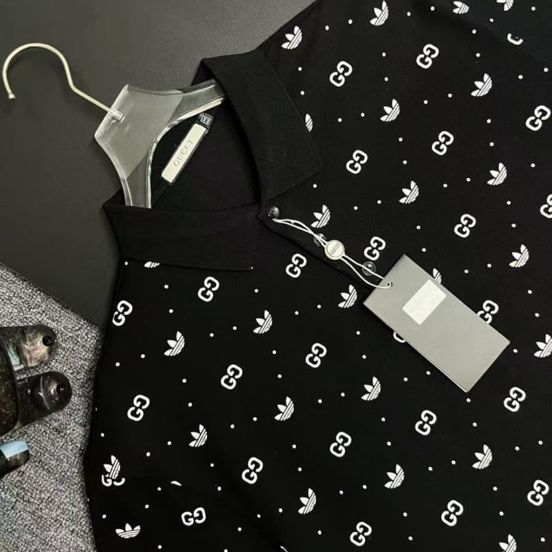 All-Over Pattern Polo shirt
