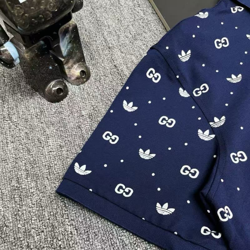 All-Over Pattern Polo shirt