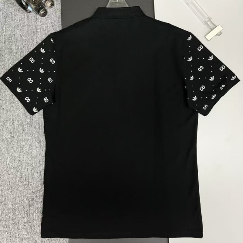 All-Over Pattern Polo shirt