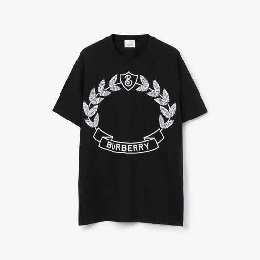 Oak Leaf Crest Cotton T-shirt