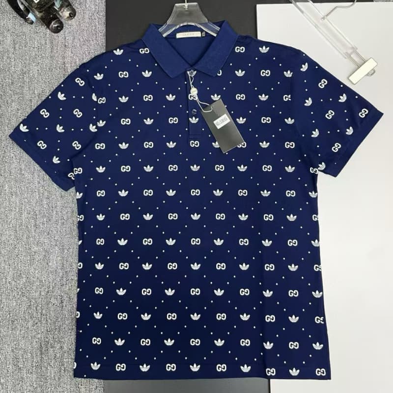All-Over Pattern Polo shirt