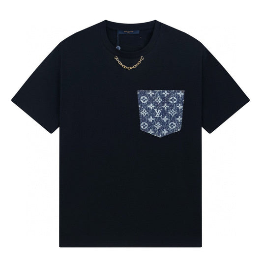 Blue Pockets T Shirt