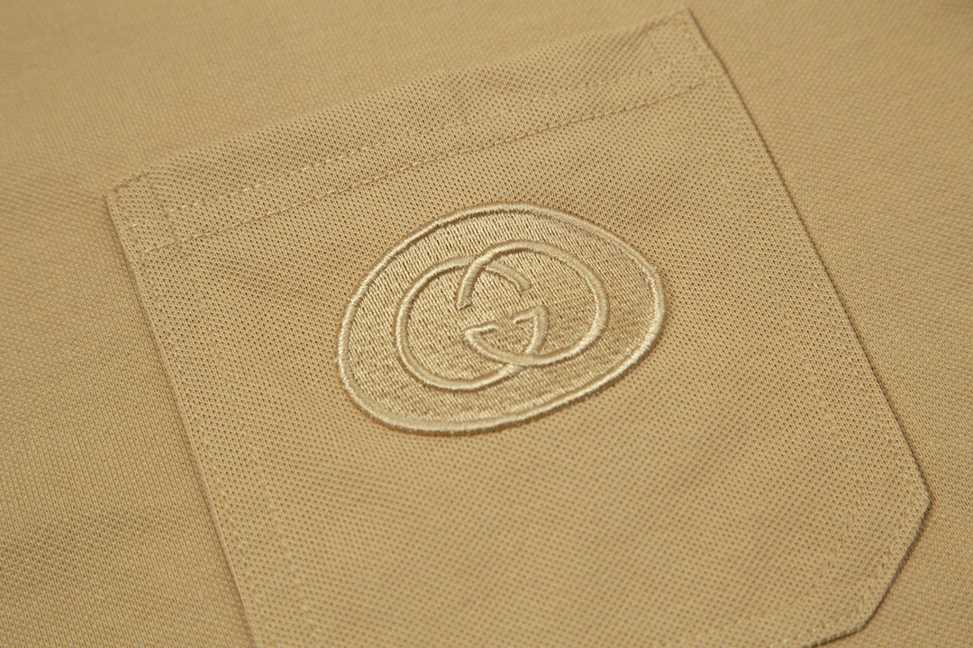 Pocket Embroidered Polo Shirt