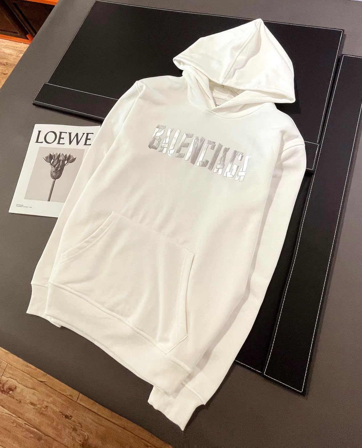 Classic Letter Print Hoodie