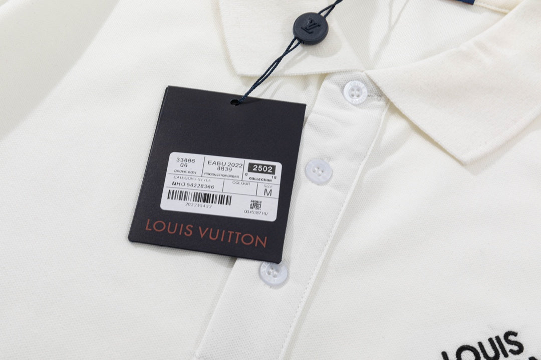 Chest Embroidered Polo Shirt