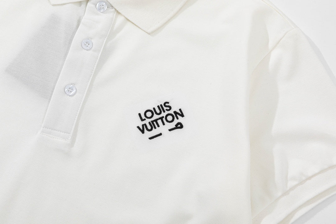 Chest Embroidered Polo Shirt