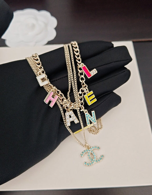Trendy Initial Pendant Necklace