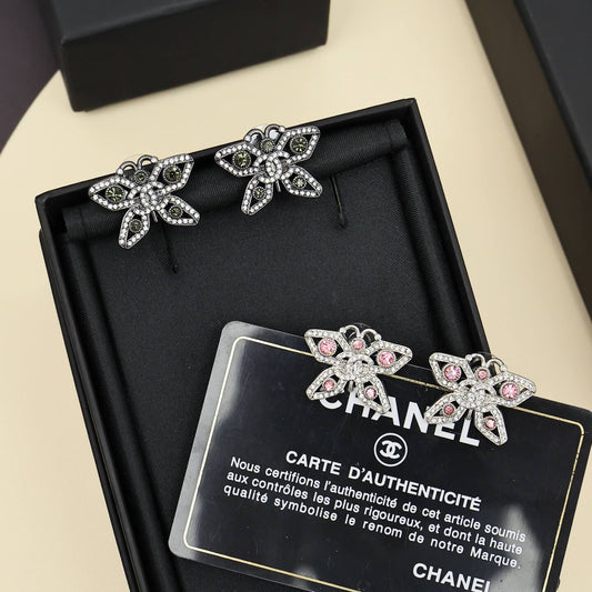 Trendy Butterfly Stud Earrings