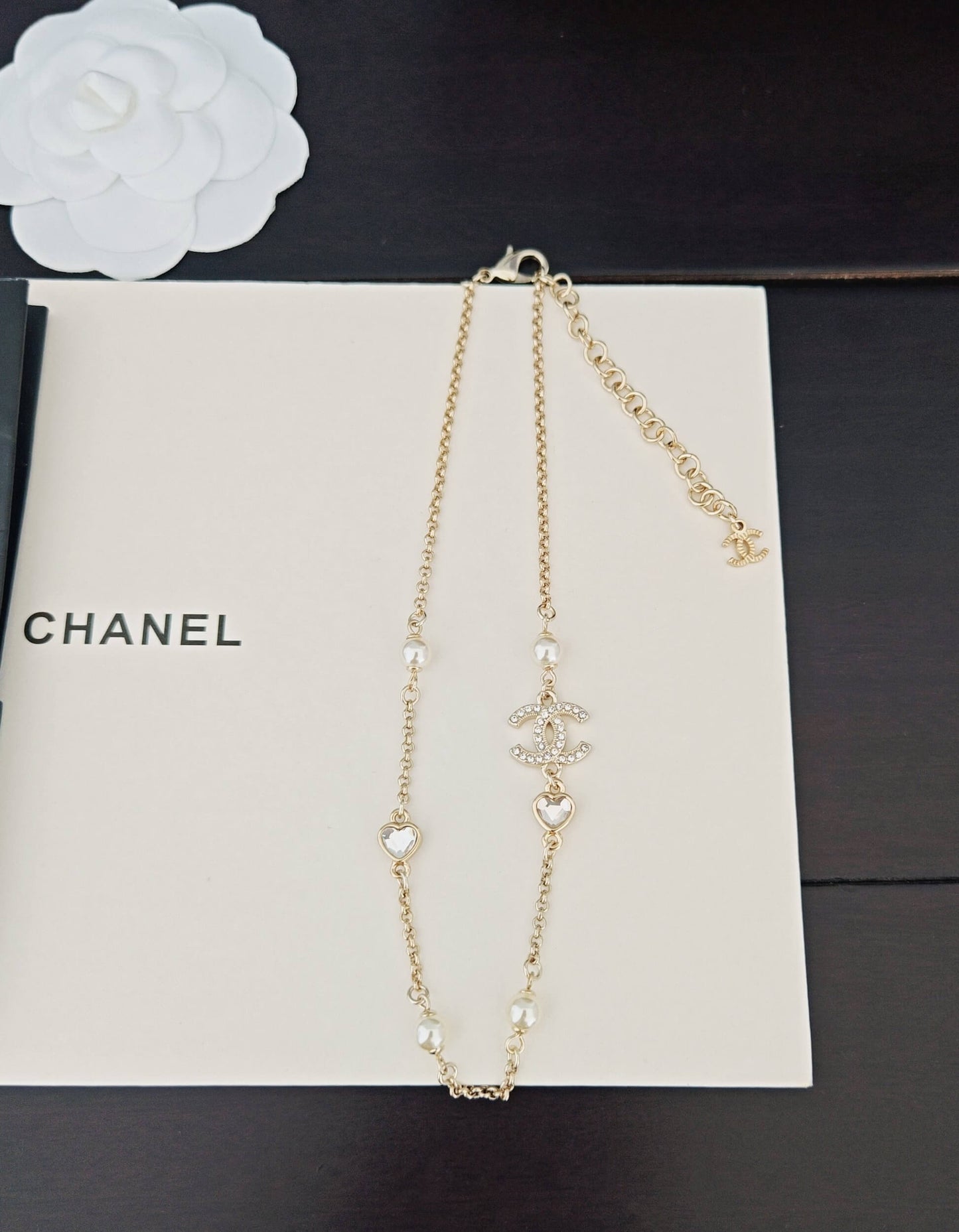 Trendy Heart Charm Necklace