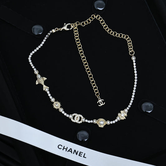 Ocean Wave Diamond Necklace